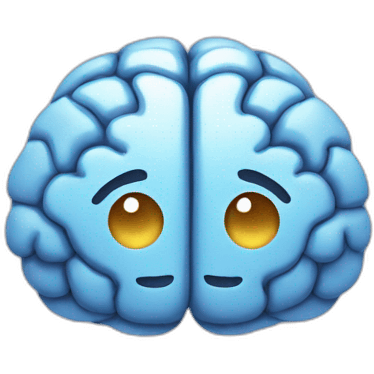 brain app logo emoji