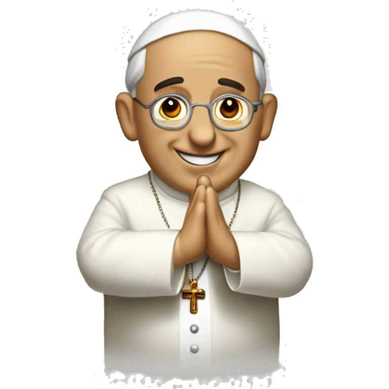 Papa Francisco Rezando emoji