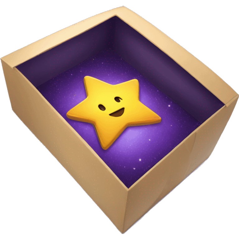 star on the giftbox emoji