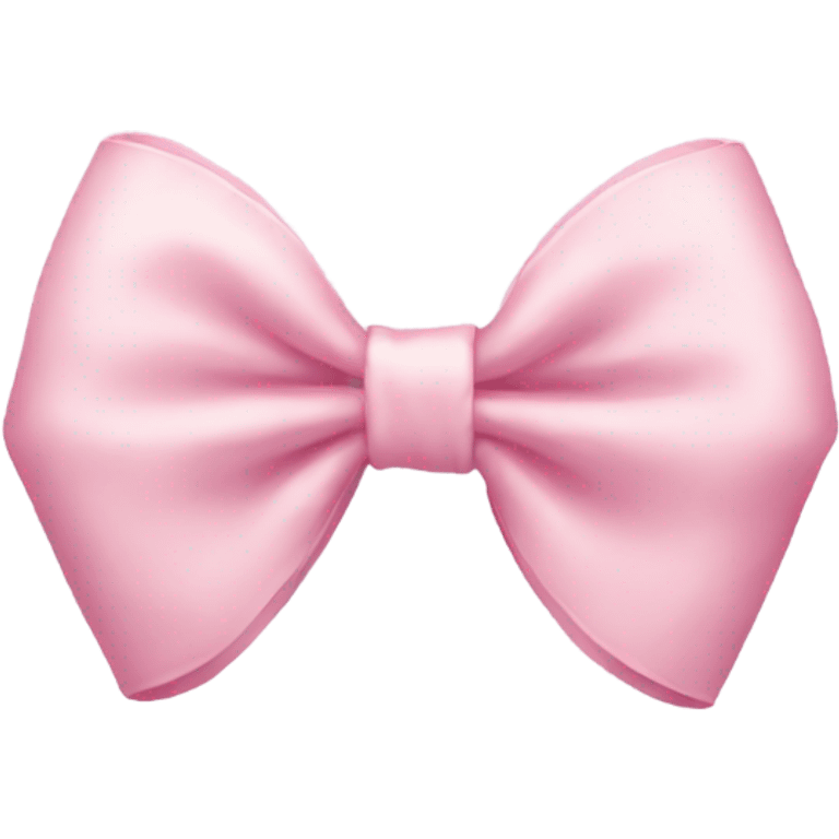 Light pink bow emoji