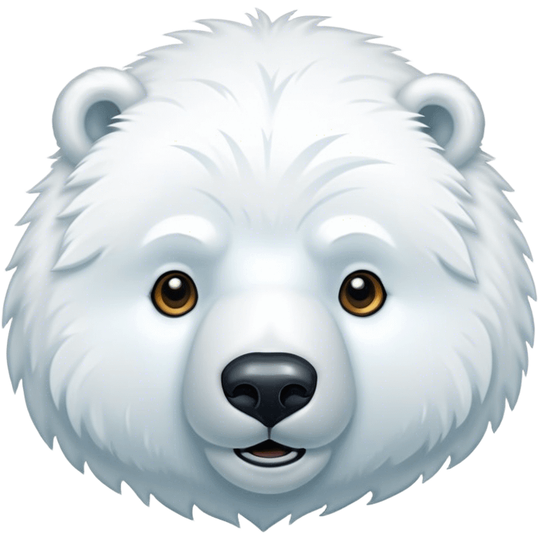 Polar bear emoji