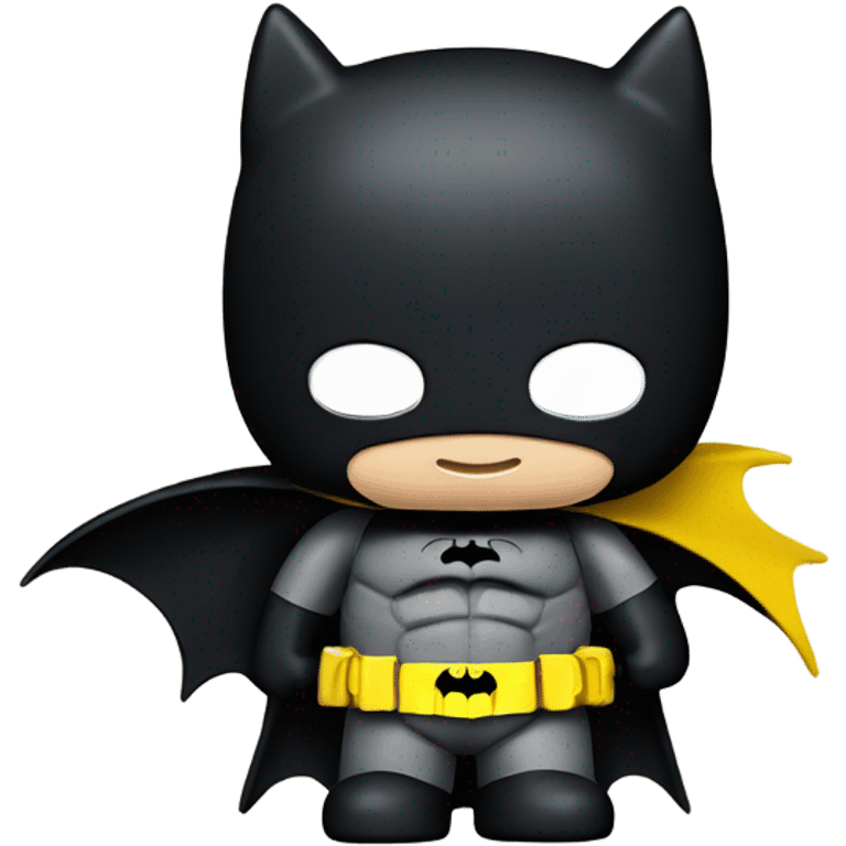 Hello kitty and Batman  emoji