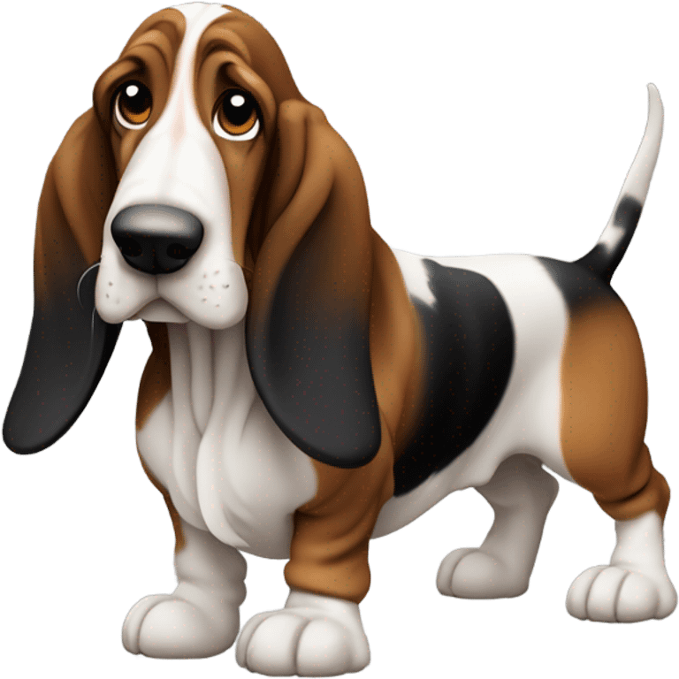 Basset hound emoji