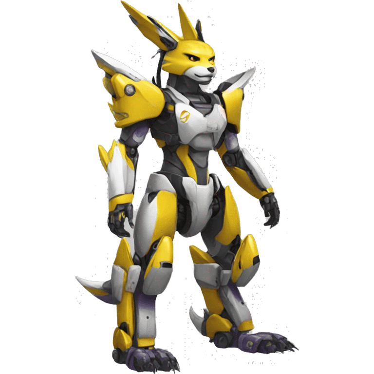 Renamon-Mecha full body emoji