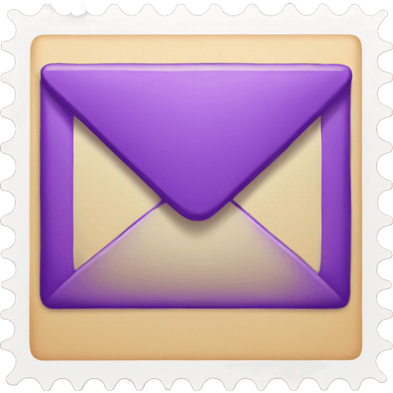 Mail stamp emoji