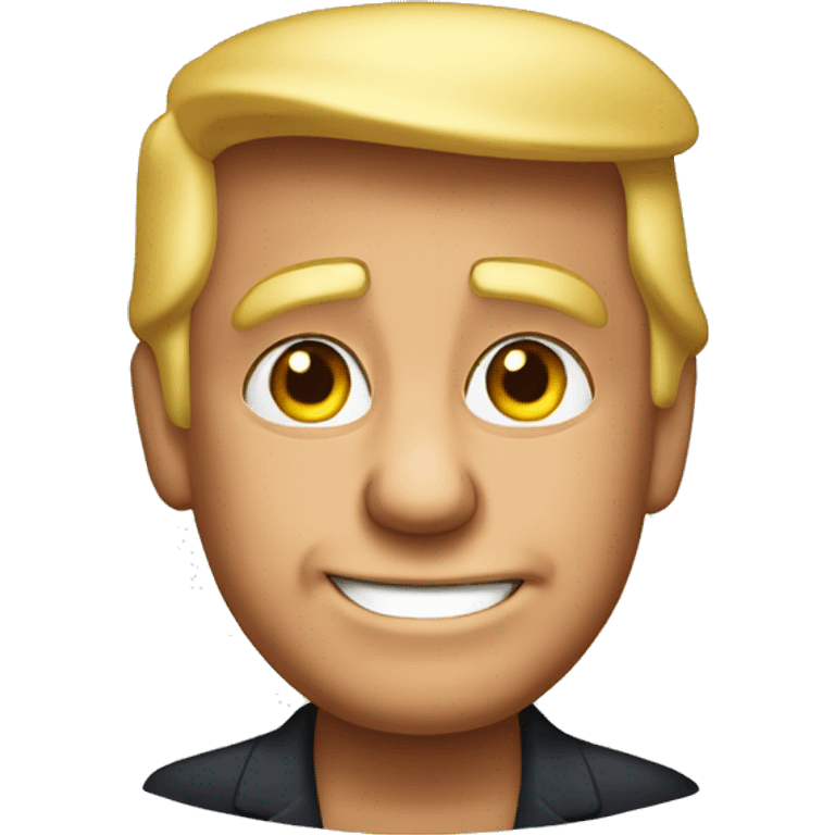 Donald trump winking emoji