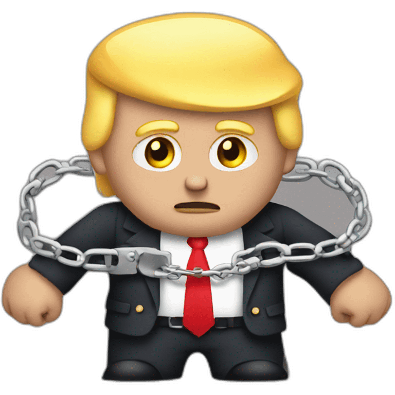 trump-in-handcuffs emoji