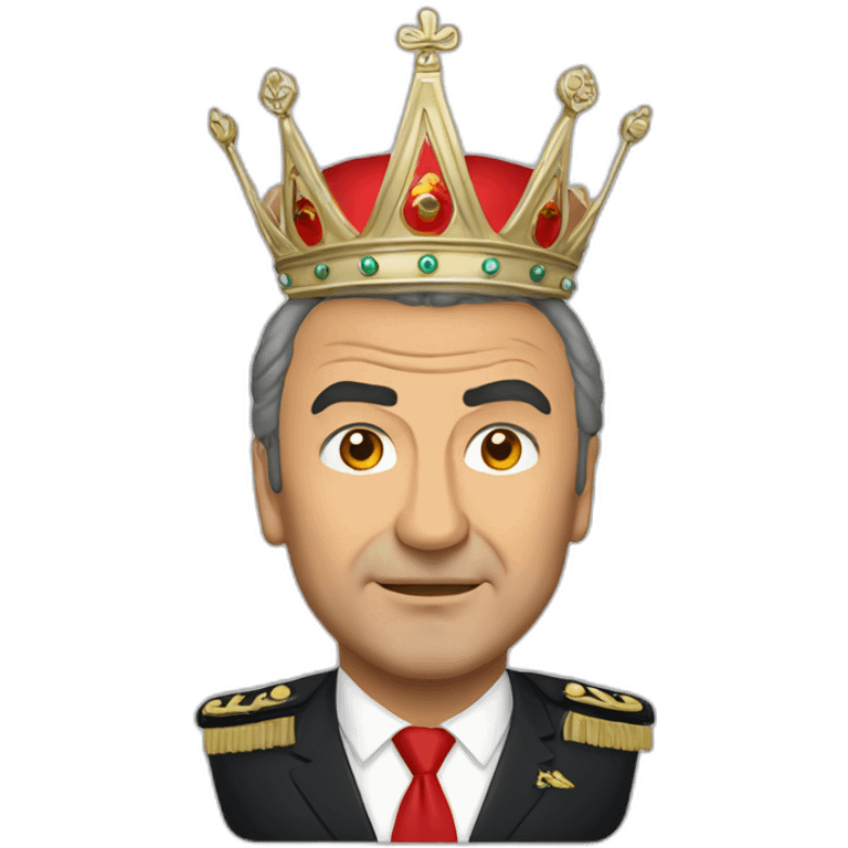 fatih terim with crown emoji