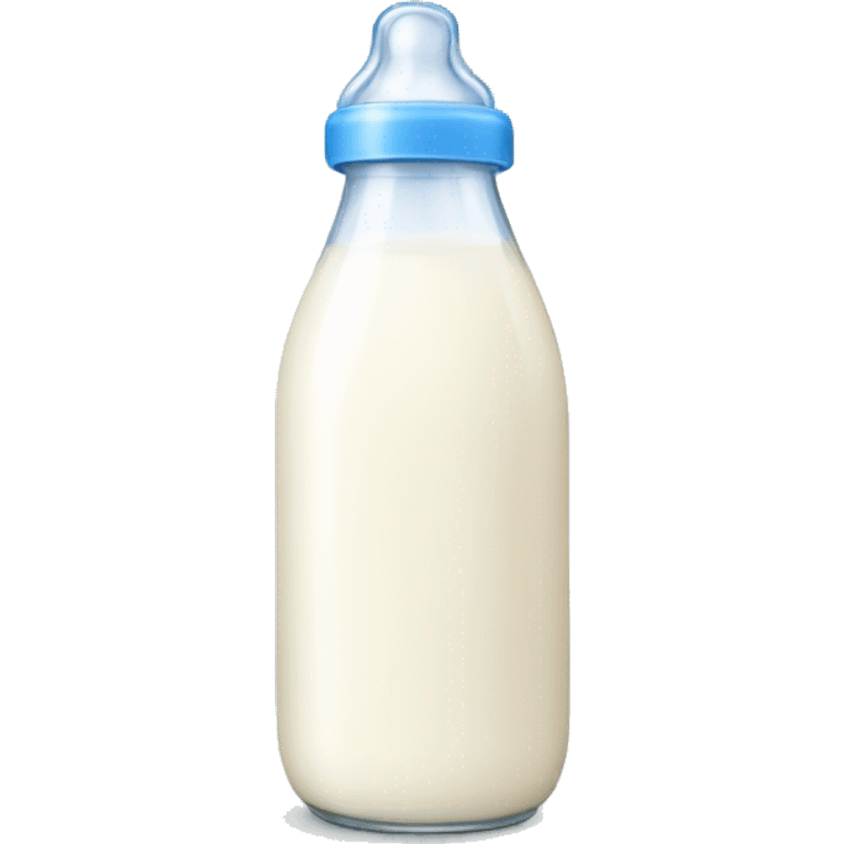 baby bottle milk
 emoji