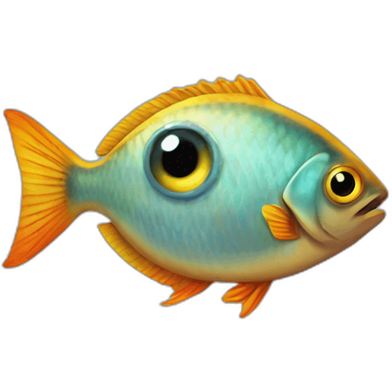 Fish-cyclop-with-galactique-eye emoji