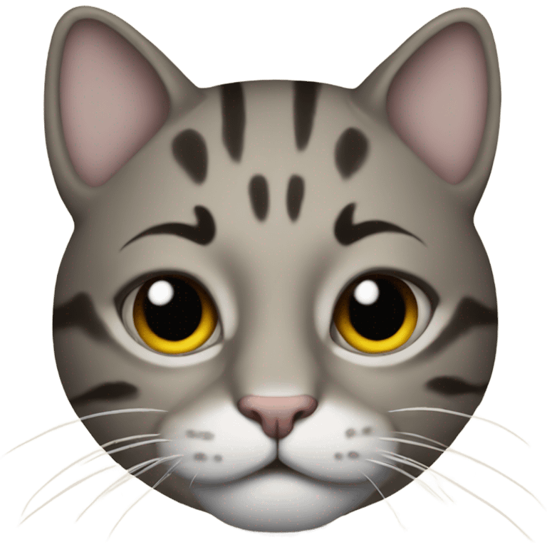 Very cool cat emoji