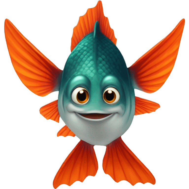 Poisson rouge emoji