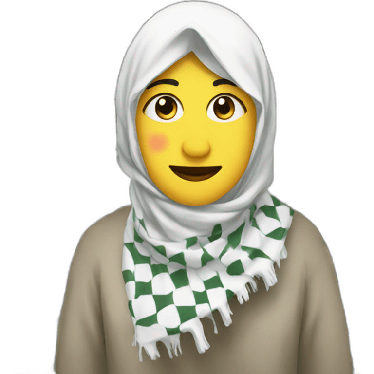 Keffiyeh drip emoji