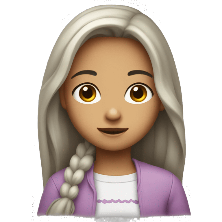 A cute girl called Maria  emoji