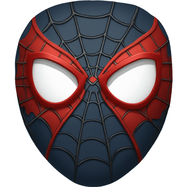 Spiderman mask emoji