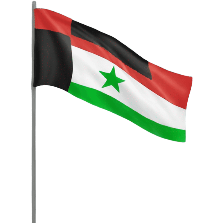 Free syrian flag emoji