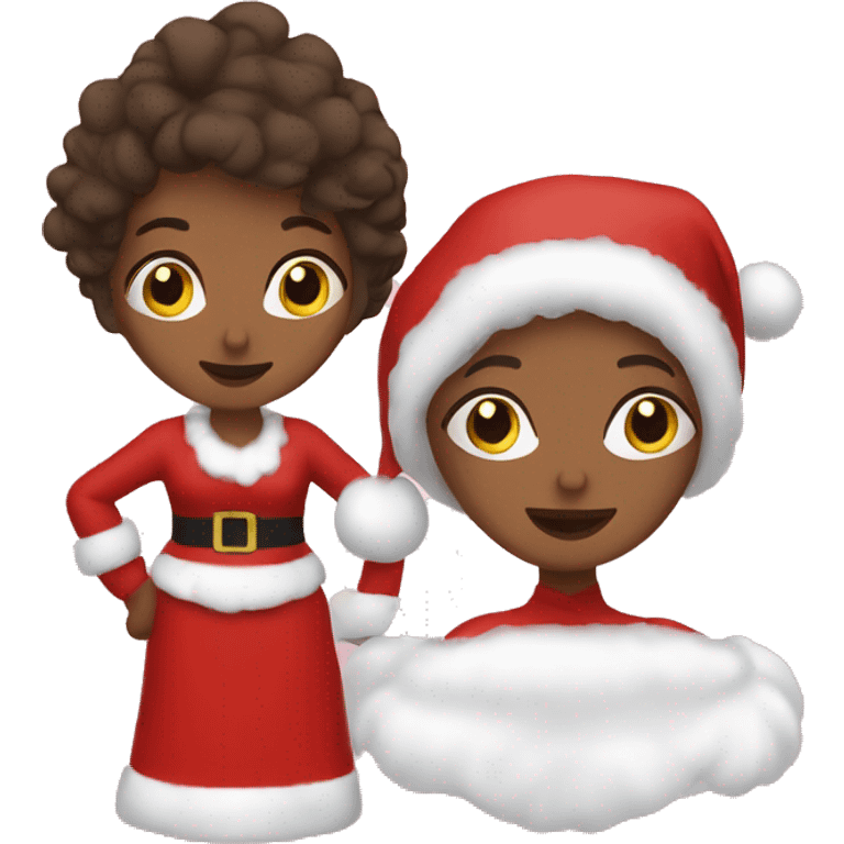 Me and Mrs Claus emoji