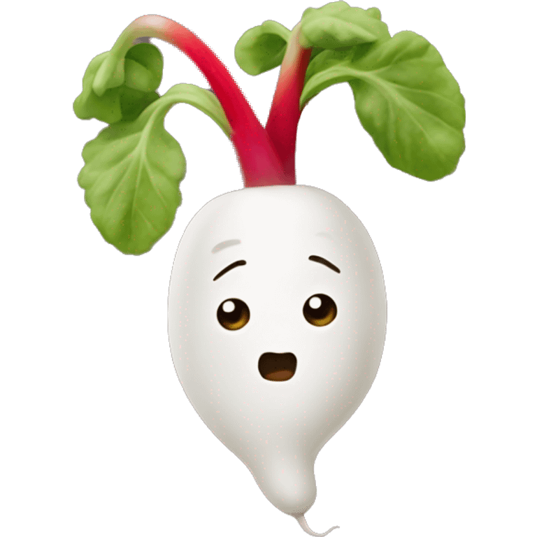 Aro’s emotional support radish emoji