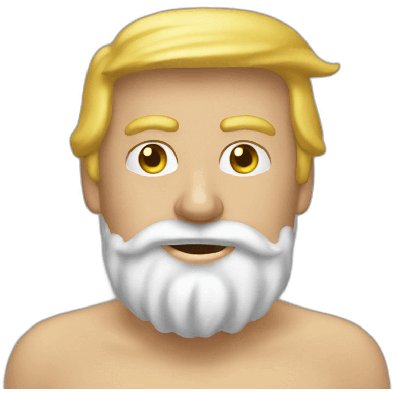 trump-baño-de-oro emoji