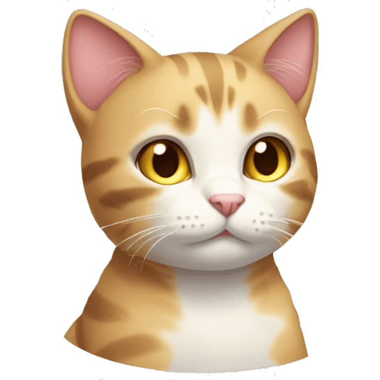 Cat kawai emoji