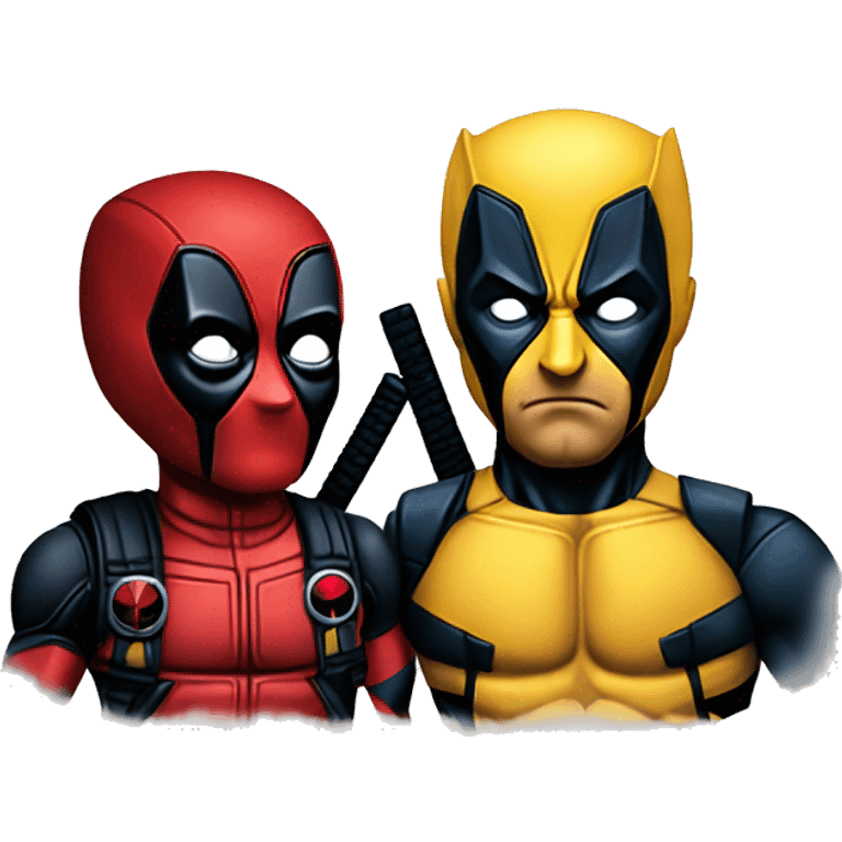 Deadpool and wolverine emoji