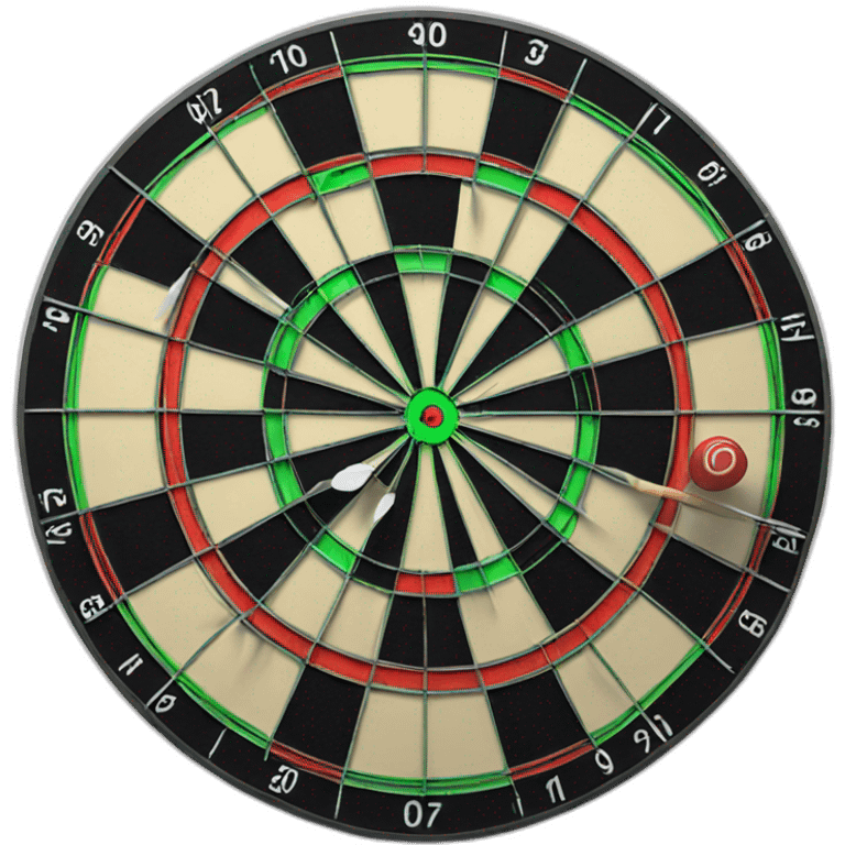 Dartboard emoji