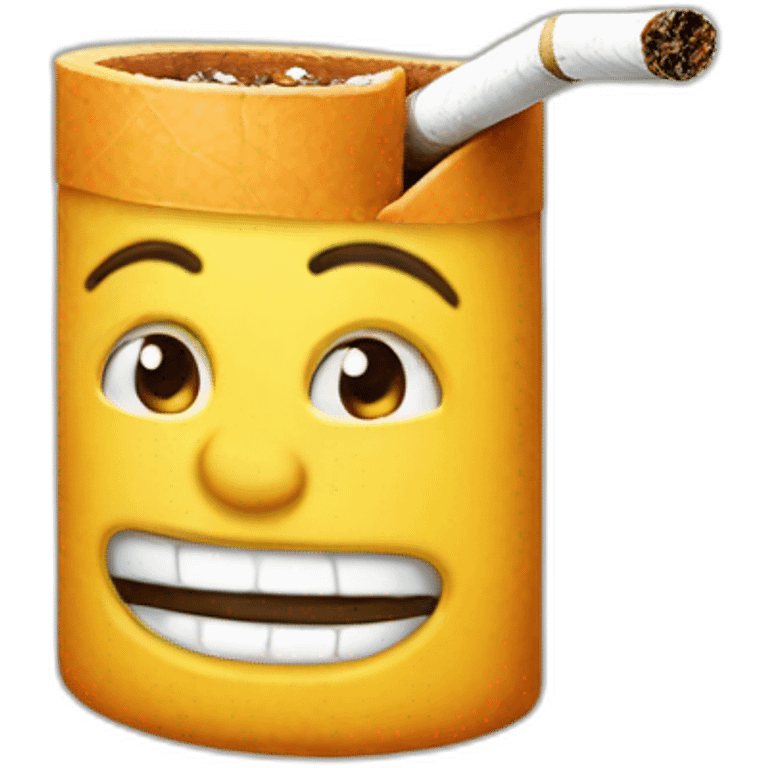 romain chauve cigarette emoji