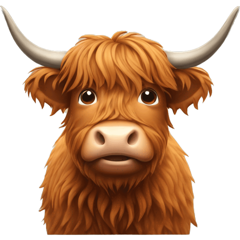 Highland cow emoji