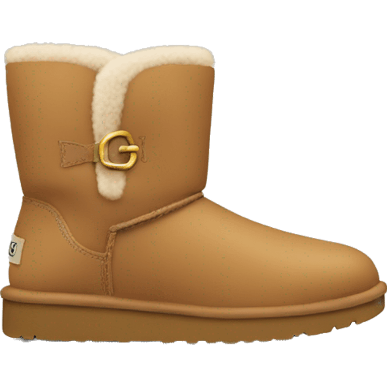 Tan Ugg boots emoji