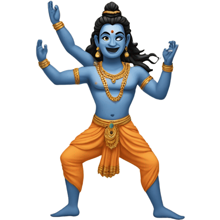 Dancing Shiva emoji