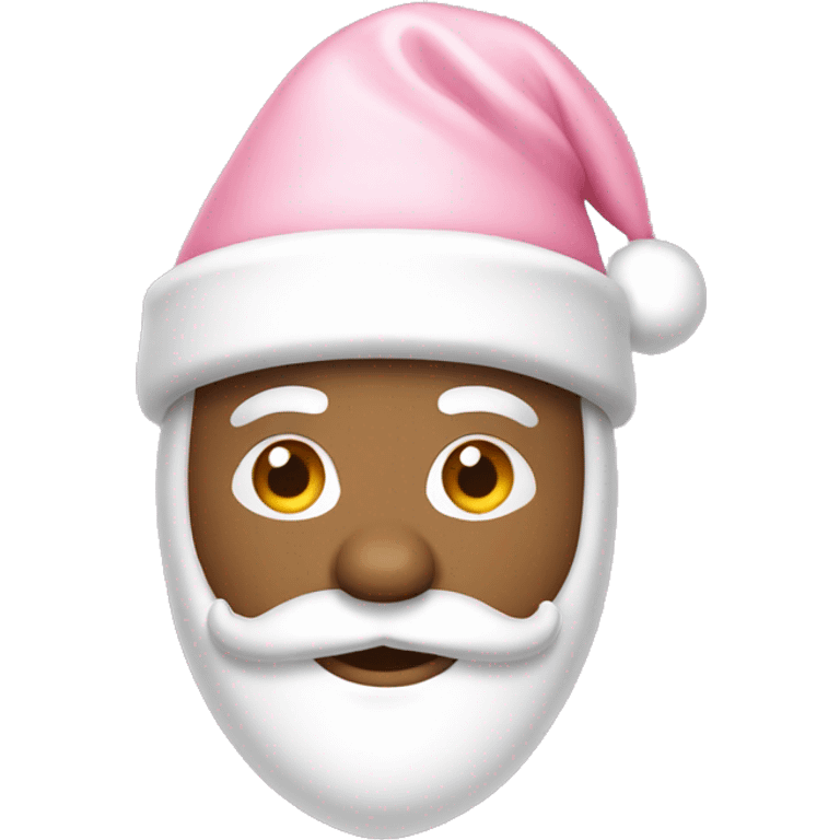 light pink santa hat emoji