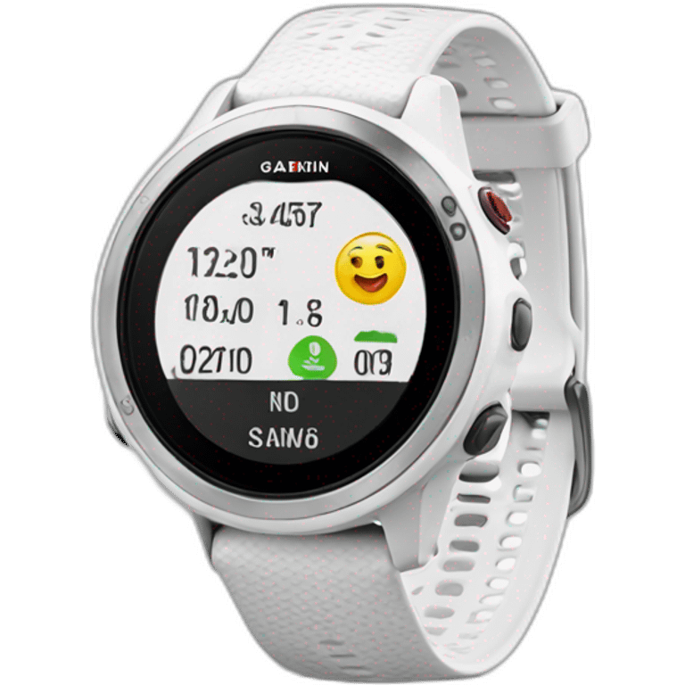 Garmin watch emoji