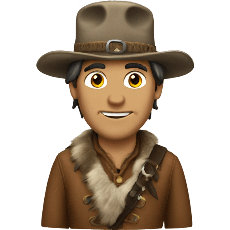 Davy Crockett emoji