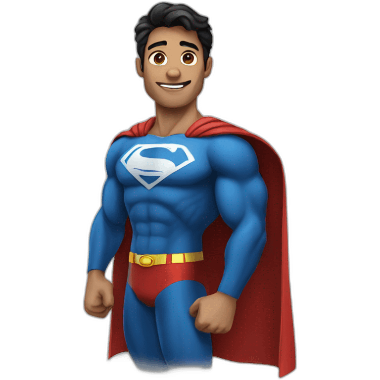 Super man Israël emoji