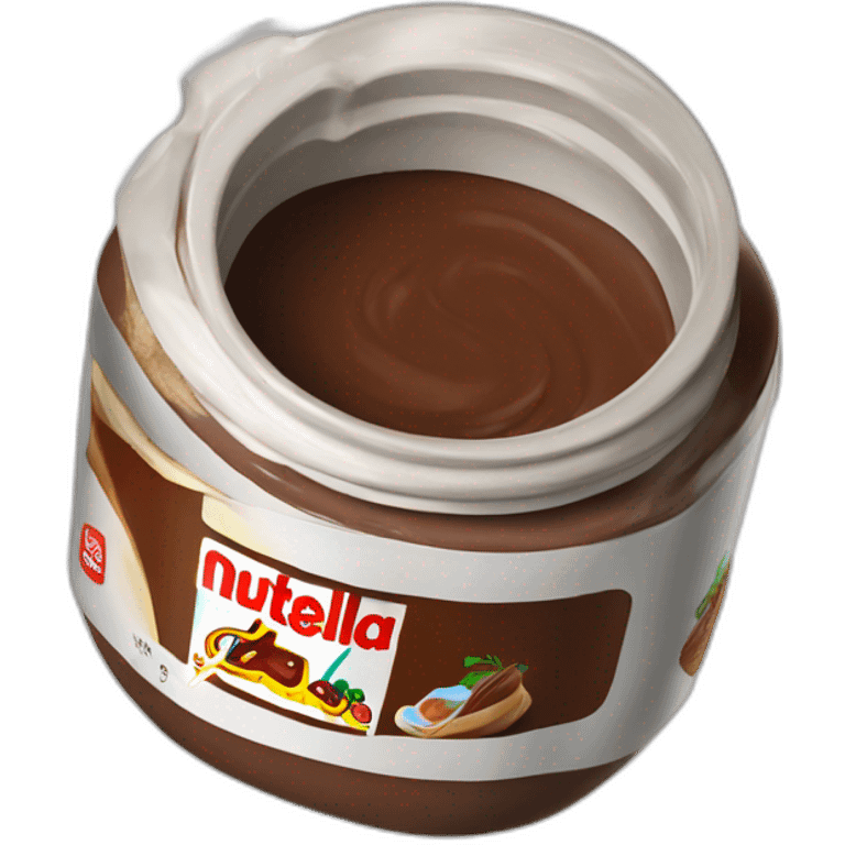 Pot de nutella emoji