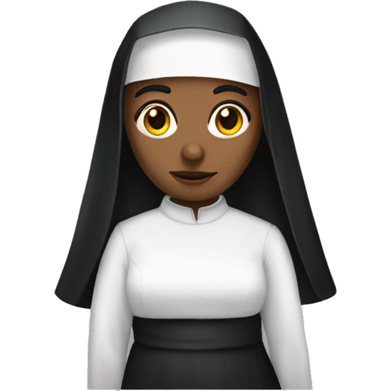 The nun emoji