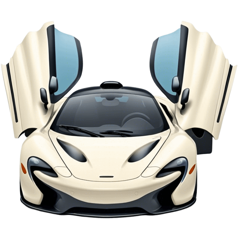 mclaren modrá emoji