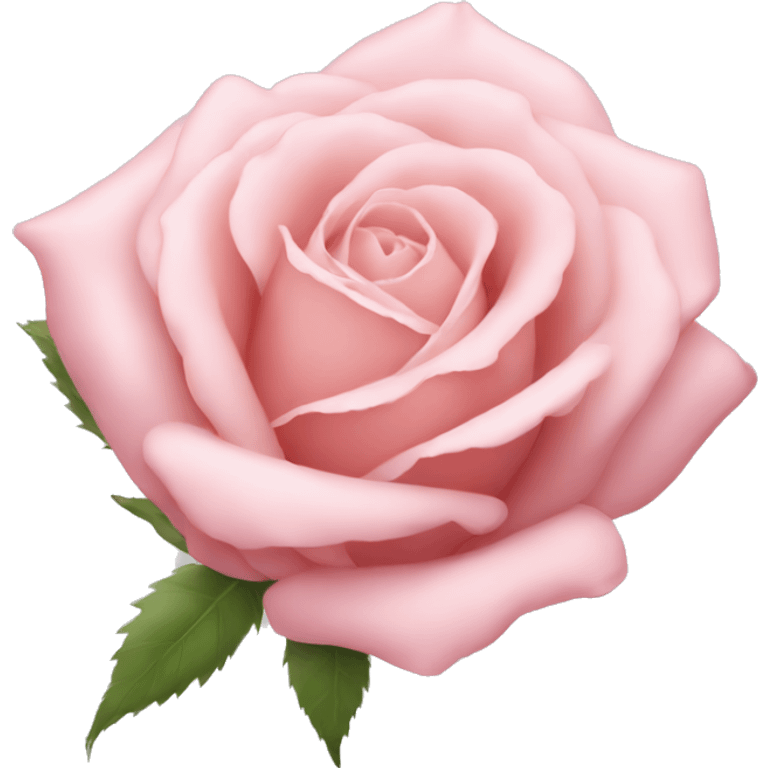 Light pink rose emoji