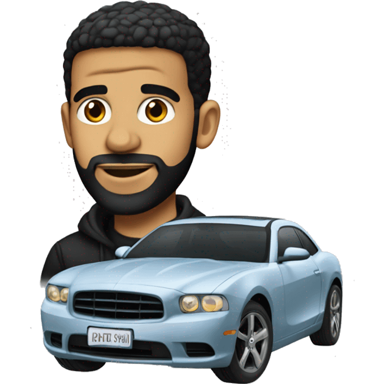 drake in cheap car emoji