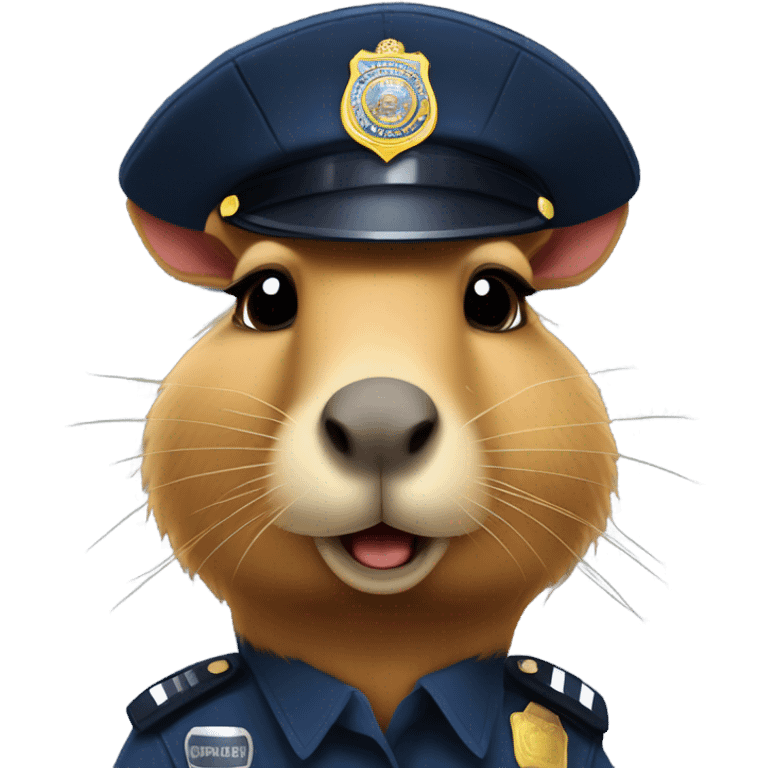 capybara police emoji