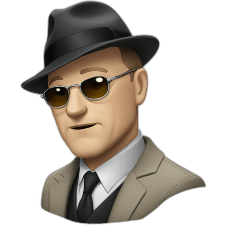 Raymond Reddington from "The Blacklist" emoji