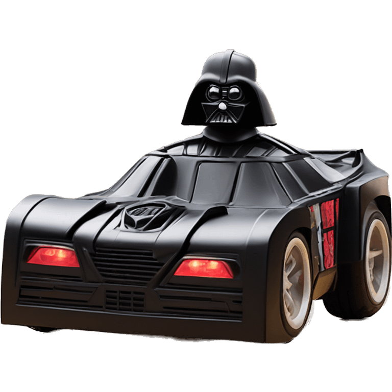 Toy Story Darth Vader themed rc car  emoji