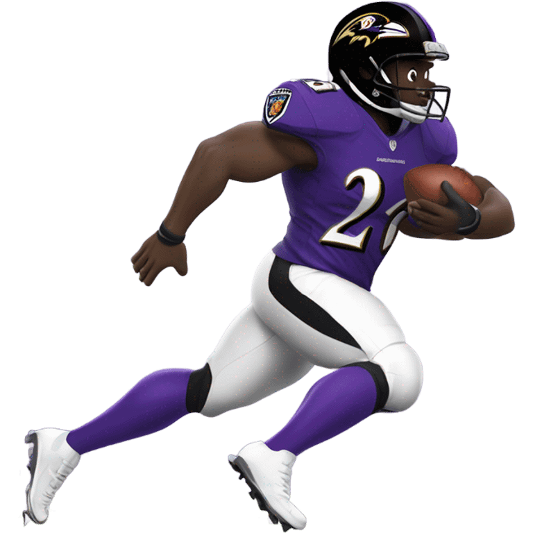 Baltimore Ravens running back  emoji