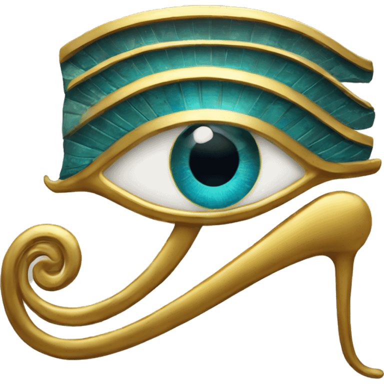 eye of horus besides eye of ra emoji