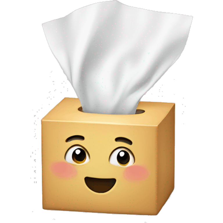 Tissue box emoji