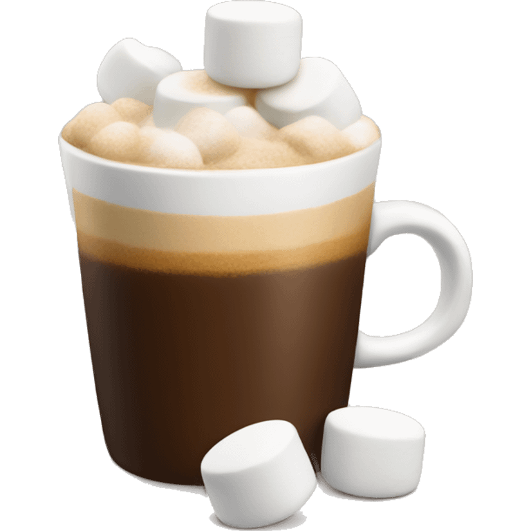 coffee with marshmallows  emoji