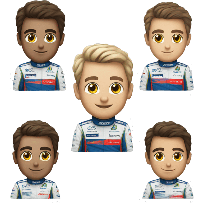 Champion de f1 chez Alpine f1 team emoji