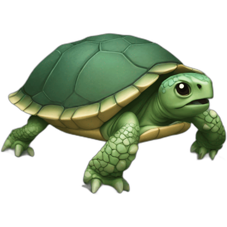 Tortuga matamata  emoji