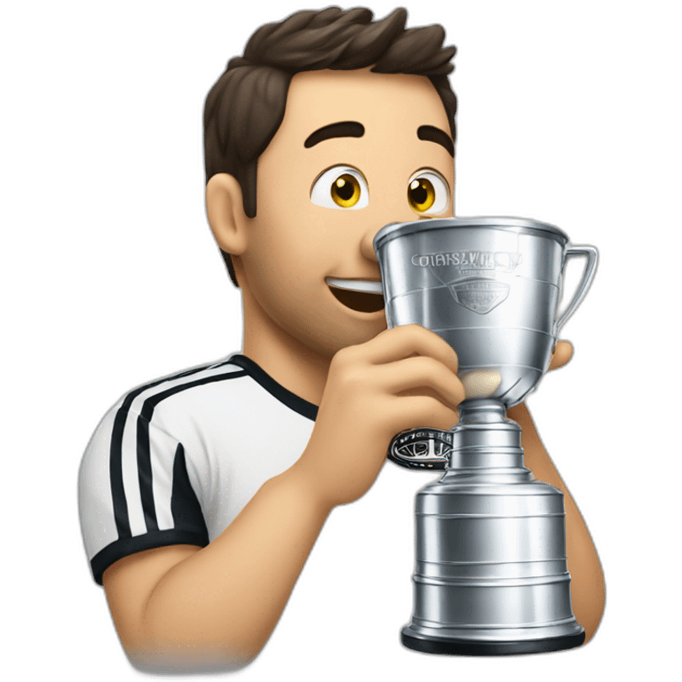 drinking from stanley cup emoji