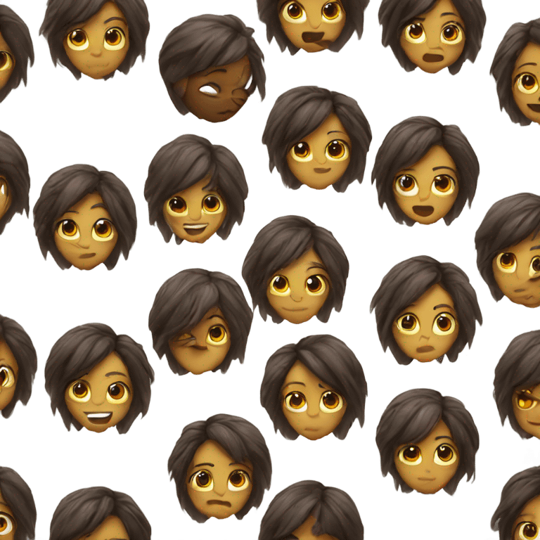 hair flip sassy emoji